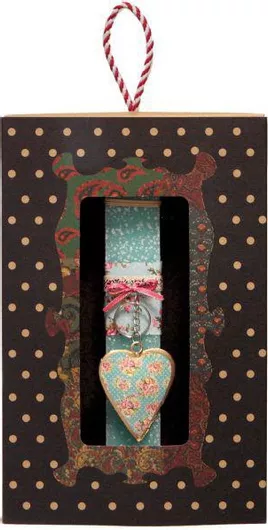 Πασχαλινή Λαμπάδα Synchronia Καρδιά Vintage Βεραμάν