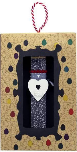 Πασχαλινή Λαμπάδα Synchronia Καρδιά Κρεμ Always Μαύρο