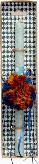 Πασχαλινή Λαμπάδα Synchronia Λαστιχάκι Μετάξι Βεραμάν