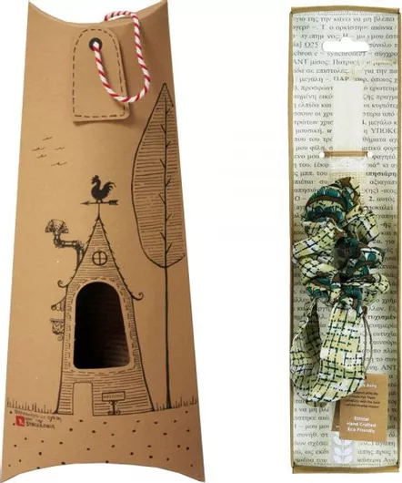 Πασχαλινή Λαμπάδα Synchronia Λαστιχάκι Μεταξωτό Κρεμ