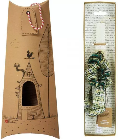 Πασχαλινή Λαμπάδα Synchronia Λαστιχάκι Μεταξωτό Κρεμ