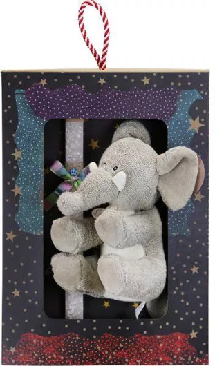 Πασχαλινή Λαμπάδα Synchronia Λούτρινο Ελέφαντας Γκρι