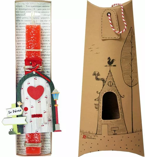 Πασχαλινή Λαμπάδα Synchronia Μαγική Πόρτα Κοραλί