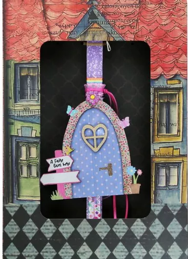 Πασχαλινή Λαμπάδα Synchronia Μαγική Πόρτα Λιλά