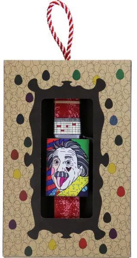 Πασχαλινή Λαμπάδα Synchronia Μαγνητάκι Art Αϊνστάιν Κόκκινο