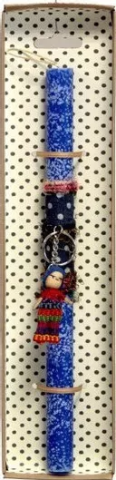 Πασχαλινή Λαμπάδα Synchronia Μπρελόκ Γουατεμάλας Μπλε Ελεκτρίκ