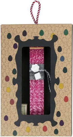 Πασχαλινή Λαμπάδα Synchronia Πορσελάνινο Γλαστράκι Λουλούδι Φούξια