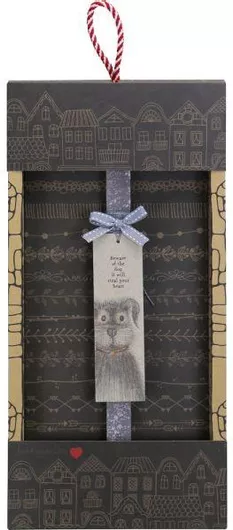 Πασχαλινή Λαμπάδα Synchronia Σελιδοδείκτης My Pet Σκύλος Γκρι