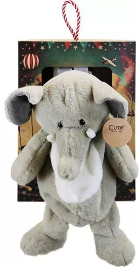 Πασχαλινή Λαμπάδα Synchronia Σετ με Τσάντα Λούτρινη Ελέφαντας