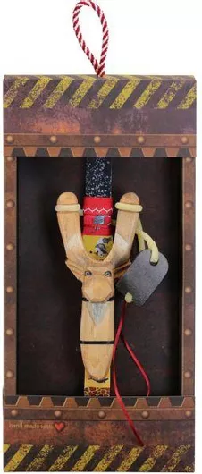 Πασχαλινή Λαμπάδα Synchronia Σφεντόνα Άλκη Μαύρο