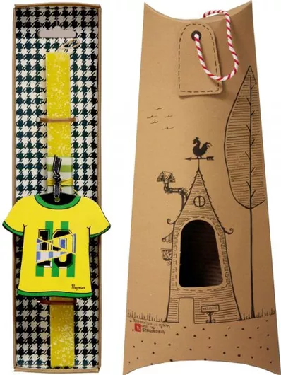 Πασχαλινή Λαμπάδα Synchronia Φανέλα Neymar Κίτρινο