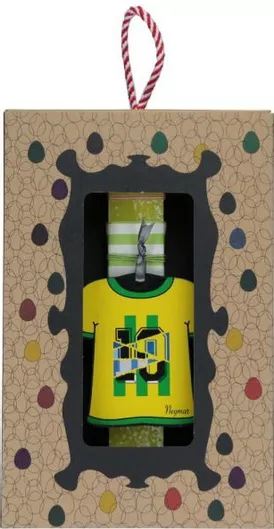 Πασχαλινή Λαμπάδα Synchronia Φανέλα Κίτρινο