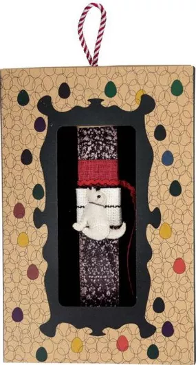 Πασχαλινή Λαμπάδα Synchronia Φελτ Λαμπραντόρ Κόκκινο