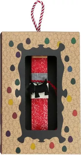 Πασχαλινή Λαμπάδα Synchronia Φελτ Σκωτσέζικο Τεριέ Βυσσινί