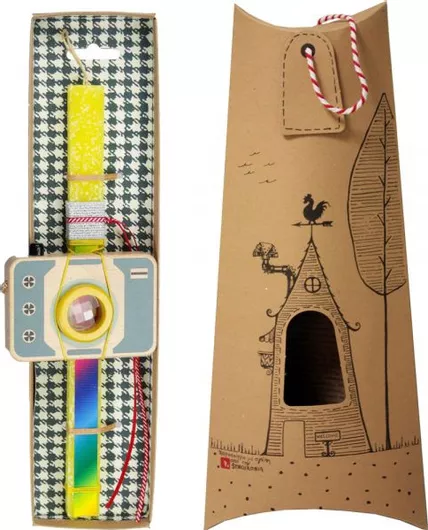 Πασχαλινή Λαμπάδα Synchronia Φωτογραφική Μηχανή Κίτρινο