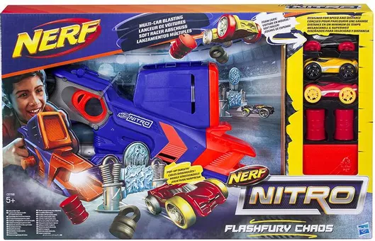Nerf Εκτοξευτής FlashFury Chaos Nitro για 5+ Ετών