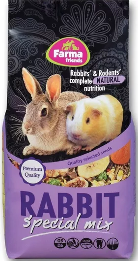 Τροφή για Κουνέλι Farma με Φρούτα 20kg