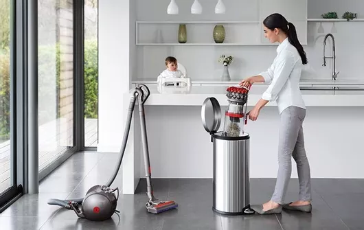 Ηλεκτρική Σκούπα Dyson CY26 Big Ball Absolute 2 160W με Κάδο 7.8lt Γκρι