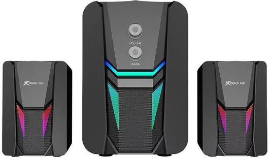 Ηχεία Υπολογιστή Xtrike Me SK-612 2.1 με RGB Φωτισμό & Ισχύ 11W Μαύρο