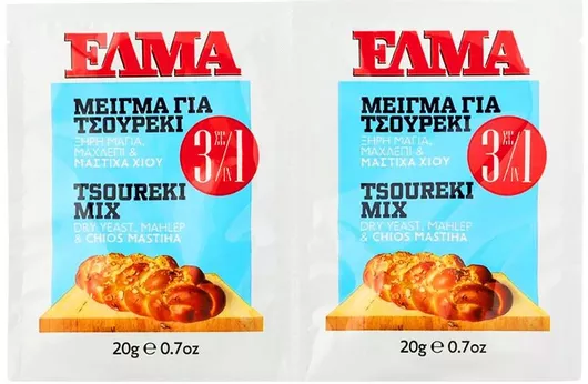 Έτοιμο Μείγμα για Τσουρέκι Ελμα 3σε1 40gr