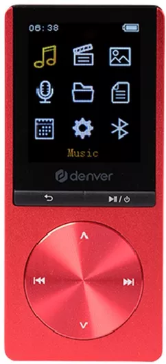 MP4 Player Denver 4GB Κόκκινο