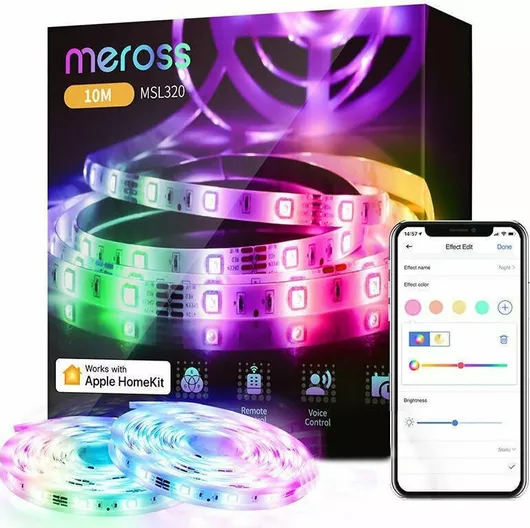 Ταινία LED Meross 12V RGB 2x5m