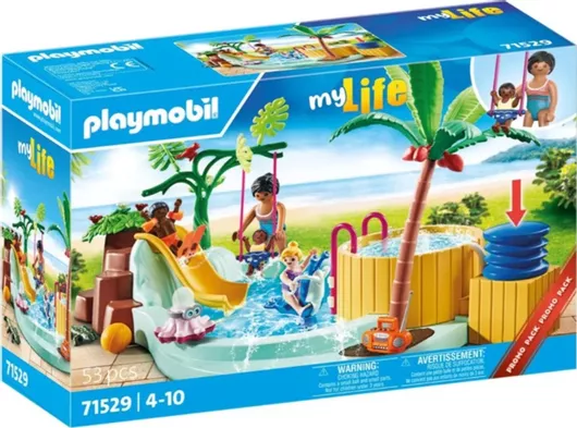 Playmobil MyLife Παιδική Πισίνα Με Υδρομασάζ για 4-10 ετών