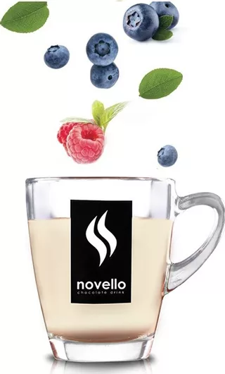 Σοκολάτα Novello με Raspberry & Bluberry σε Σκόνη 1000gr