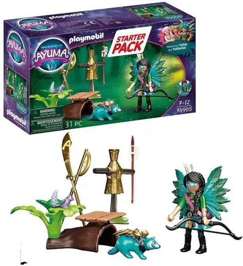 Playmobil Ayuma Starter Pack Knight Fairy με Ρακούν για 7+ Ετών #70905