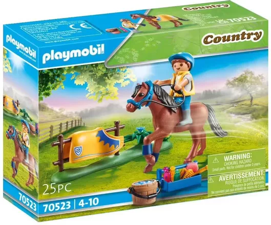 Playmobil Country Αναβάτης με Welsh Πόνυ  για 4+ Ετών #70523