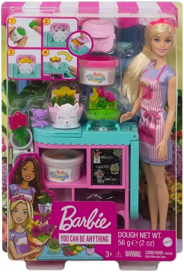 Κούκλα Barbie Mattel Flower Shop για 3+ Ετών