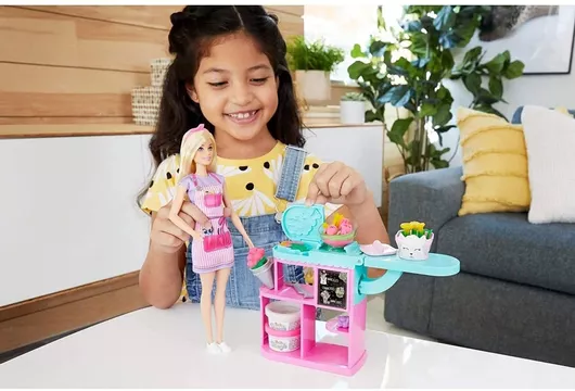 Κούκλα Barbie Mattel Flower Shop για 3+ Ετών