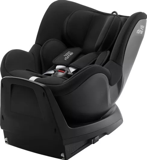 Παιδικό Καθισματάκι Αυτοκινήτου Britax Romer I-Size Περιστρεφόμενο Dualfix Μαύρο