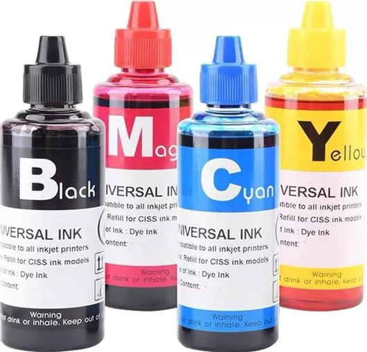 Πακέτο Συμβατών Μελανιών Εκτυπωτή InkJet Universal 100ml