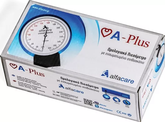 Αναλογικό Πιεσόμετρο Μπράτσου Alfa Care A-Plus με Στηθοσκόπιο 17-512-008