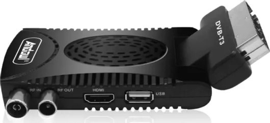 Ψηφιακός Δέκτης Mpeg-4 Andowl Q-DV1002 Σύνδεση SCART