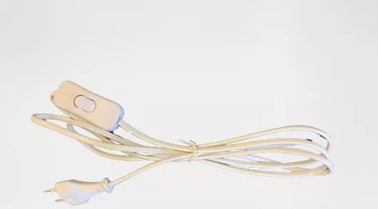 Καλώδιο ARlight SPC 135 WH με Διακόπτη για Πορτατίφ