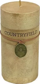 Κερί Atmosphera 013.797053 Κορμός 7x14cm Χρυσό