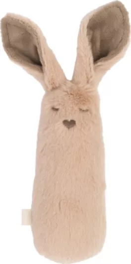 Κουδουνίστρα Bibs Kangaroo Λούτρινη Vanilla για 0+ Μηνών
