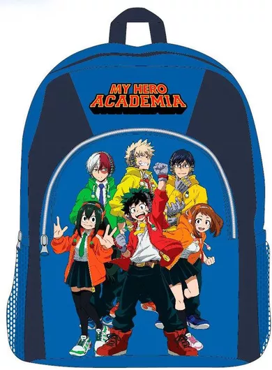 Σχολική Τσάντα Δημοτικού Πλάτης Bones My Hero Academia MHA23-1362 Μπλε