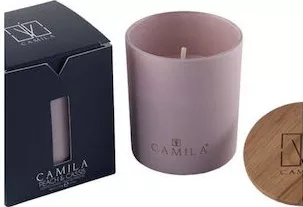 Κερί Camila ARW-TIN-CAM-W009 σε Βάζο Ροζ