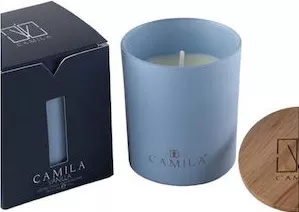 Κερί Camila ARW-TIN-CAM-W011 σε Βάζο Μπλε