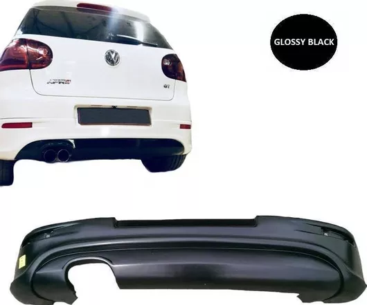 Προφυλακτήρας Αυτοκινήτου Πίσω Carner 0030264 Πλαστικό για VW Golf V (5) 03-08 R32