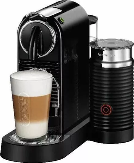 Καφετιέρα για Κάψουλες De'Longhi Citiz & Milk EN267.BAE για Nespresso Πίεσης 19bar με Αφρογαλιέρα Μαύρο