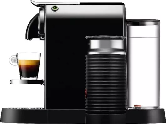 Καφετιέρα για Κάψουλες De'Longhi Citiz & Milk EN267.BAE για Nespresso Πίεσης 19bar με Αφρογαλιέρα Μαύρο
