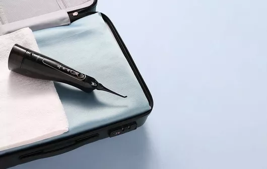 FairyWill Oral Care Combo FW-5020E FW-E11 Water Flosser με Χρονομετρητή Black