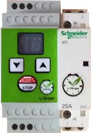Χρονοδιακόπτης Ράγας V-Timer Ψηφιακός με Ρελέ
