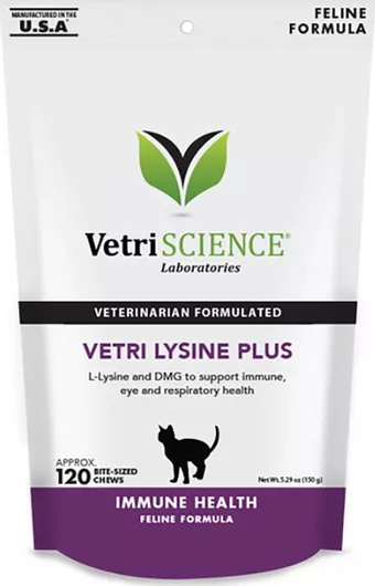 Λιχουδιές Γάτας Vetriscience Vetri Lysine Plus Σετ 120τμχ 150gr