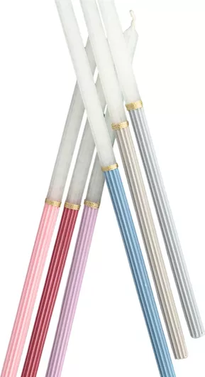 Πασχαλινή Λαμπάδα Δίχρωμο 33cm Τυχαία Επιλογή Χρώματος