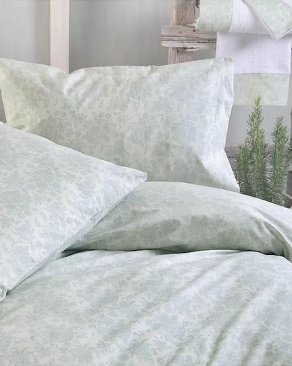 Σετ Μαξιλαροθήκες Rythmos Bendetta 50x70cm Πράσινο Ανοιχτό